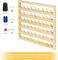 54-Spool Wall Mounted Wooden Sewing Thread Rack